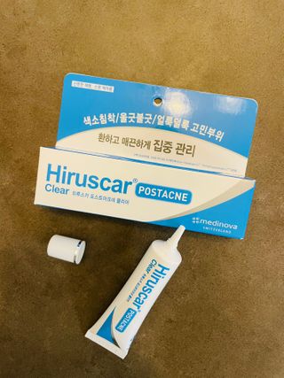 히루스카 포스트아크네 클리어 — 5점을 준 리뷰어가 2021년 2월 올린 사용 사진