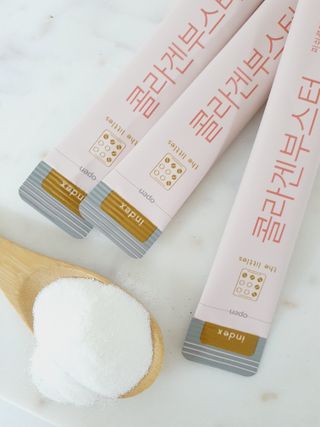 더리틀스 콜라겐부스터 — 5점을 준 리뷰어가 2022년 11월 올린 사용 사진