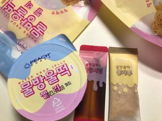 (주) 피치코리아 물방울떡젤리 X 2개입 — 5점을 준 리뷰어가 2022년 11월 올린 사용 사진
