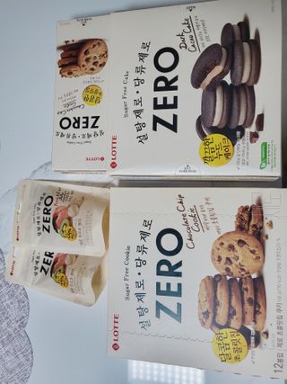 ZERO (초콜릿 칩 쿠키, 카카오 케이크, 후르츠 젤리, 아이스 콜라, 아이스 초코바) — 4점을 준 리뷰어가 2022년 6월 올린 사용 사진