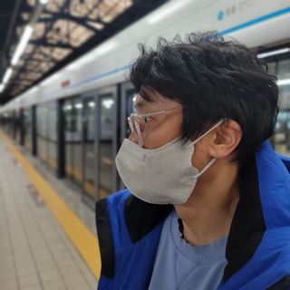[케이퓨리] 케이퓨리 항균 구리마스크 15매 (대형/중형/키즈) — 5점을 준 리뷰어가 2022년 12월 올린 사용 사진