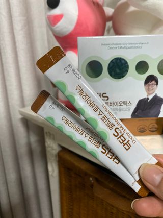 닥터s 멀티포스트바이오틱스 — 5점을 준 리뷰어가 2021년 2월 올린 사용 사진
