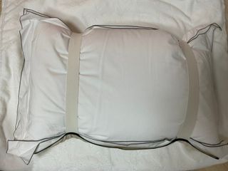 의식주의 비건 인증 오가닉 순면 베개 커버 레이어 커플 세트 — 5점을 준 리뷰어가 2023년 3월 올린 사용 사진