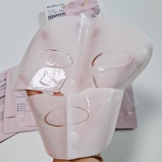 [올리브영] 웰더마 프리미엄 PDRN 엑소좀 하이드로겔 피팅 마스크 4매 — 5점을 준 리뷰어가 2025년 7월 올린 사용 사진