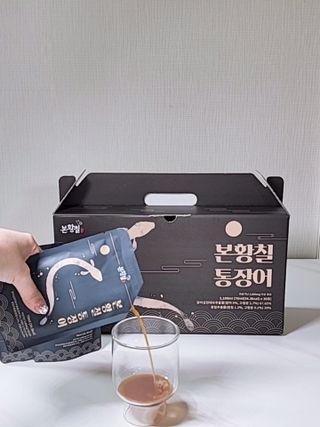 [비린내 완벽제거] 본황칠 통장어 국내산 장어즙 아르기닌 2800mg 장어즙효능 기력보강 — 5점을 준 리뷰어가 2022년 8월 올린 사용 사진