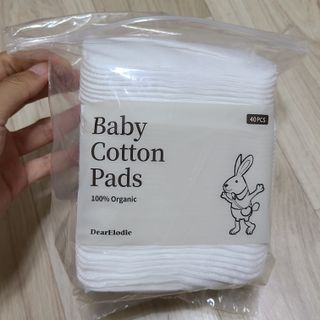 디어엘로디 프리미엄 유기농 유아 솜티슈 40매 3Pack +60매 1Pack 혼합형 — 5점을 준 리뷰어가 2021년 4월 올린 사용 사진