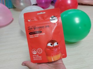 [푸름웰니스] 라바 멀티비타민 구미 36g — 5점을 준 리뷰어가 2022년 4월 올린 사용 사진