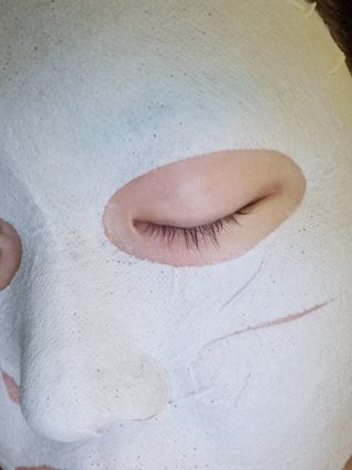 아이디플라코스메틱 페이스핏 플라스터 마스크 _ 리뉴얼 — 5점을 준 리뷰어가 2021년 4월 올린 사용 사진