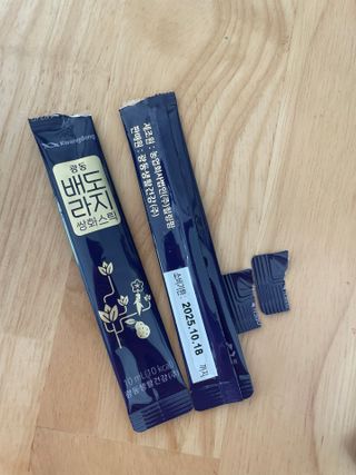광동생활건강 나우 [광동] 배도라지 쌍화스틱 10mL x 100포 — 5점을 준 리뷰어가 2023년 11월 올린 사용 사진