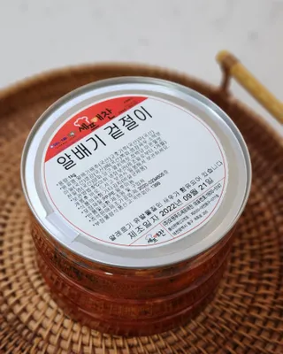 셰프애찬 알배기 겉절이 김치 1kg — 5점을 준 리뷰어가 2022년 9월 올린 사용 사진