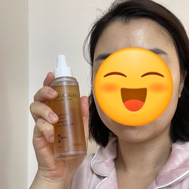 리앤웰 들깨 히알루론산 5X 화이트닝 미스트 앰플(100ml) 리뷰 사진