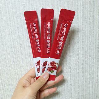 이너미인 석류 콜라겐 스틱 — 5점을 준 리뷰어가 2021년 1월 올린 사용 사진