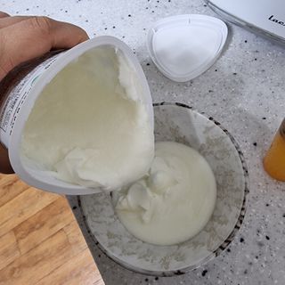 떠먹는불가리스 마이플레인 요거트 435g 6개입 — 4.5점을 준 리뷰어가 2021년 2월 올린 사용 사진