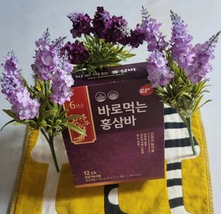 씨알푸드 건강기능식품 6년근 홍삼 함유, 바로먹는 홍삼바 30g 12개입 — 5점을 준 리뷰어가 2022년 3월 올린 사용 사진