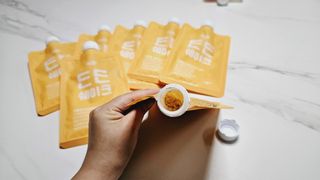 [덜다] 든든 식물성 단백질 쉐이크 40g X 7입 (곡물/딸기) — 5점을 준 리뷰어가 2023년 8월 올린 사용 사진