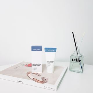 더마포레스트 마데카소사이드 리페어 크림 / 캐비아추출물 병풀추출물 시카케어 미백 주름개선 — 5점을 준 리뷰어가 2021년 7월 올린 사용 사진