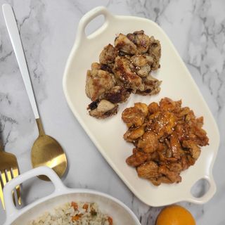(주)마니커 마니커 닭고기 덧살구이 2종(올리브소금&핫칠리) [냉동 500g] — 3점을 준 리뷰어가 2023년 1월 올린 사용 사진