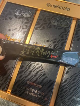 서울약사신협 약사신협_천명플러스스틱_10mlx30포 — 5점을 준 리뷰어가 2021년 4월 올린 사용 사진