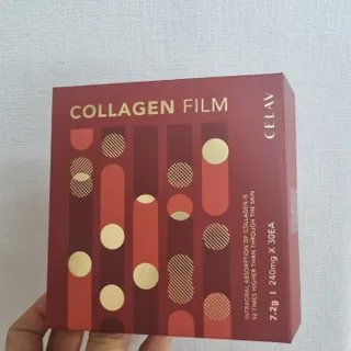 프리마인 귀족의 콜라겐, 92배 흡수율. 럭셔리 프리미엄 셀라브 콜라겐필름 30매 — 5점을 준 리뷰어가 2022년 7월 올린 사용 사진