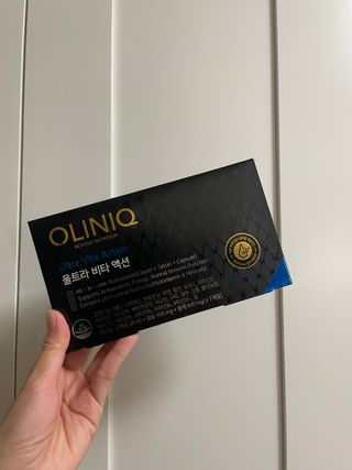 올리닉 울트라비타액션 — 5점을 준 리뷰어가 2021년 11월 올린 사용 사진