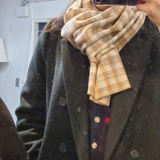 노르딕아일랜드 머플러 아이슬란드 체크 — 5점을 준 리뷰어가 2021년 11월 올린 사용 사진