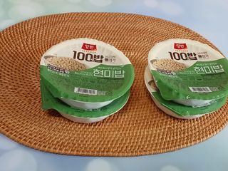 [구매평]양반 동원 양반 100밥 현미밥, 130g, 12개 — 5점을 준 리뷰어가 2025년 4월 올린 사용 사진