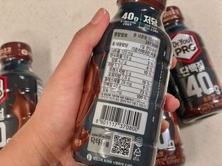 닥터유 프로 단백질 드링크 40g 초코 닥터유 프로 단백질드링크 40g 초코 — 5점을 준 리뷰어가 2024년 8월 올린 사용 사진