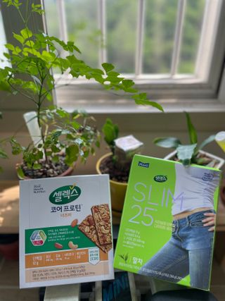셀렉스스포츠 셀렉스 코어 프로틴 너츠바 50g 6개입 + Slim 25 스타터키트 — 5점을 준 리뷰어가 2021년 7월 올린 사용 사진