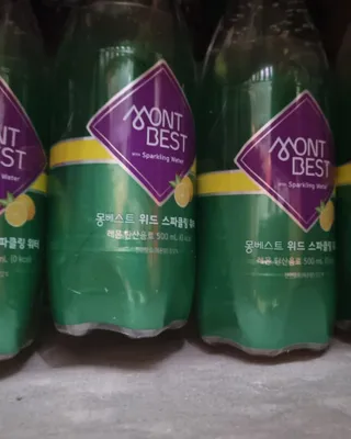 몽베스트 Montbest with Sparkling water Lemon OR Lime 20병(랜덤) — 5점을 준 리뷰어가 2022년 6월 올린 사용 사진