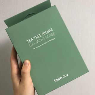 팜스테이 티트리 바이옴 카밍 마스크팩 — 5점을 준 리뷰어가 2022년 7월 올린 사용 사진