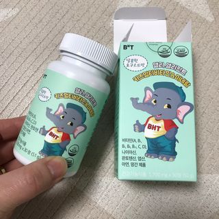 베터헬씨투모로우 앨리, 앨리펀트 키즈멀티비타민 미네랄 — 5점을 준 리뷰어가 2021년 2월 올린 사용 사진