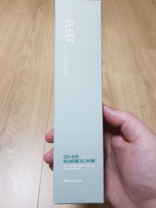 플리프 시카-알로에 밸런싱 올인원 200ml — 5점을 준 리뷰어가 2021년 1월 올린 사용 사진