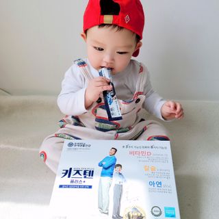 키즈텐플러스 연세 키즈텐 플러스 1개월 — 5점을 준 리뷰어가 2021년 4월 올린 사용 사진