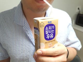 소화가 잘되는 우유 국산 5곡 미숫가루 — 5점을 준 리뷰어가 2021년 9월 올린 사용 사진