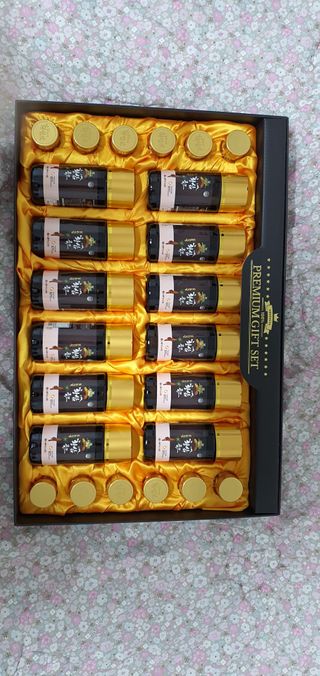 서울약사신협_프리미엄황삼골드_3.75g x 12환+75mgx12병 — 5점을 준 리뷰어가 2021년 2월 올린 사용 사진