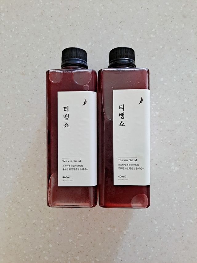 [포지티브] 티뱅쇼 Tea Vin chaud 400ml x 2병 리뷰 사진