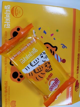 광동생활건강 [광동] 비타 500 데일리 스틱 VB, VC를 함유한 멀티비타민 30포+30포 — 5점을 준 리뷰어가 2022년 7월 올린 사용 사진