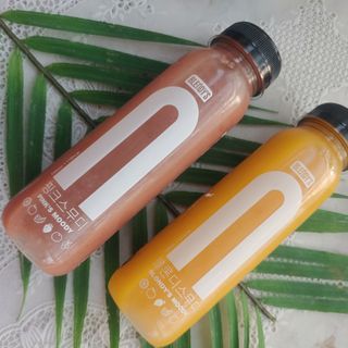 BLENDY'S 핑크 스무디+블론디 스무디 — 5점을 준 리뷰어가 2021년 12월 올린 사용 사진