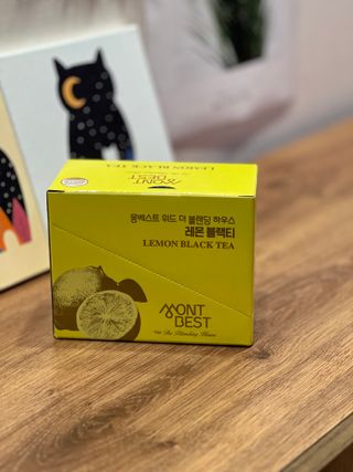 몽베스트 위드더 블랜딩 하우스 _레몬 블랙티 — 4.5점을 준 리뷰어가 2022년 12월 올린 사용 사진