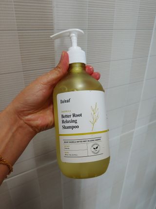 달리프 클로렐라 베러 루트 릴렉싱 샴푸 500ml — 4점을 준 리뷰어가 2021년 5월 올린 사용 사진