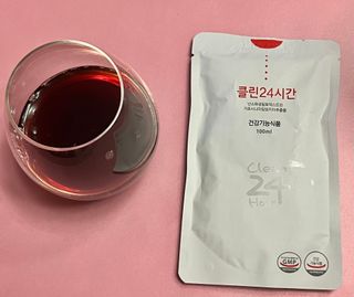 클린24시간 1BOX(5포) + 전용보틀(500ml) — 5점을 준 리뷰어가 2022년 9월 올린 사용 사진