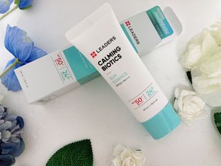 리더스코스메틱 리더스 카밍 바이오틱스 선 에센스 SPF 50+ PA++++ — 5점을 준 리뷰어가 2022년 7월 올린 사용 사진