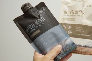 일일하우 슬리밍 플랜B 고소한 귀리맛, 진한 카카오맛 (체중조절식) — 5점을 준 리뷰어가 2023년 6월 올린 사용 사진
