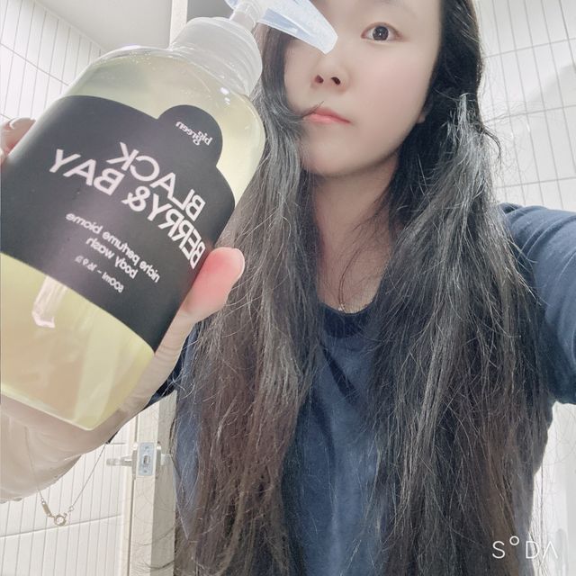 빅그린 니치 퍼퓸 바이옴바디워시 500ml(상탈, 블랙베리&베이, 블랑쉐 3종 중 택1) 리뷰 사진