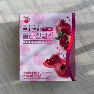 헬스업_쁘띠쁘띠석류콜라겐젤리_20g x 14포 — 5점을 준 리뷰어가 2021년 1월 올린 사용 사진