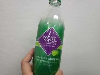 몽베스트 Montbest with Sparkling water Lime20병 — 4점을 준 리뷰어가 2022년 5월 올린 사용 사진