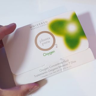 유니베르소 산소앰플 7일 집중케어 앰플 — 5점을 준 리뷰어가 2021년 8월 올린 사용 사진