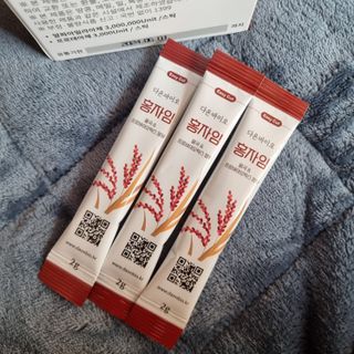 하루 1포로 콜레스테롤, 유산균, 고역가 소화효소까지 한번에 섭취! 다온바이오 홍자임 1개월분(30포) — 5점을 준 리뷰어가 2022년 11월 올린 사용 사진