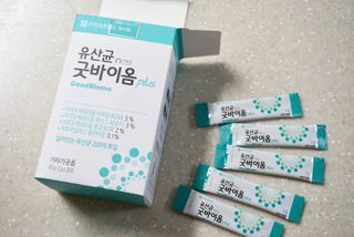 프리마인 유산균 국가지정연구소 선정, 살아있는 생유산균 200억 마리의 힘. 유산균n굿바이옴플러스 — 5점을 준 리뷰어가 2021년 12월 올린 사용 사진