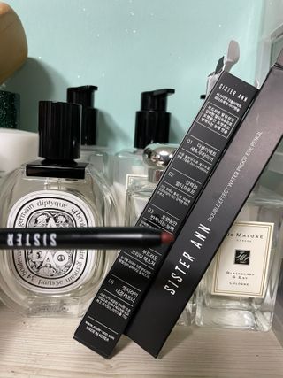씨스터앤 더블이펙트 워터프루프 아이펜슬 11종 택 1 — 5점을 준 리뷰어가 2022년 1월 올린 사용 사진